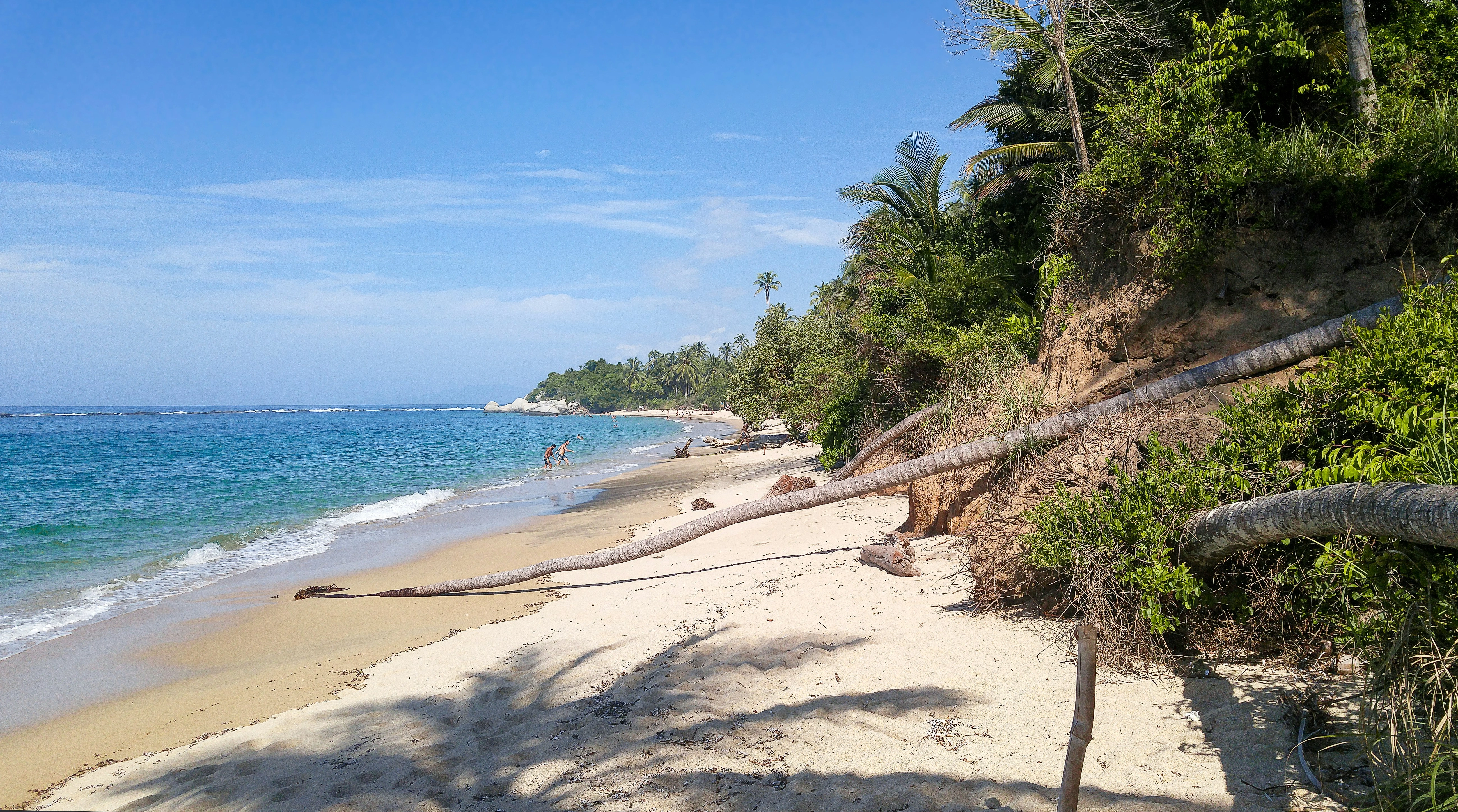 Playa en Santa Marta Colombia - Costa caribeña y arenas blancas