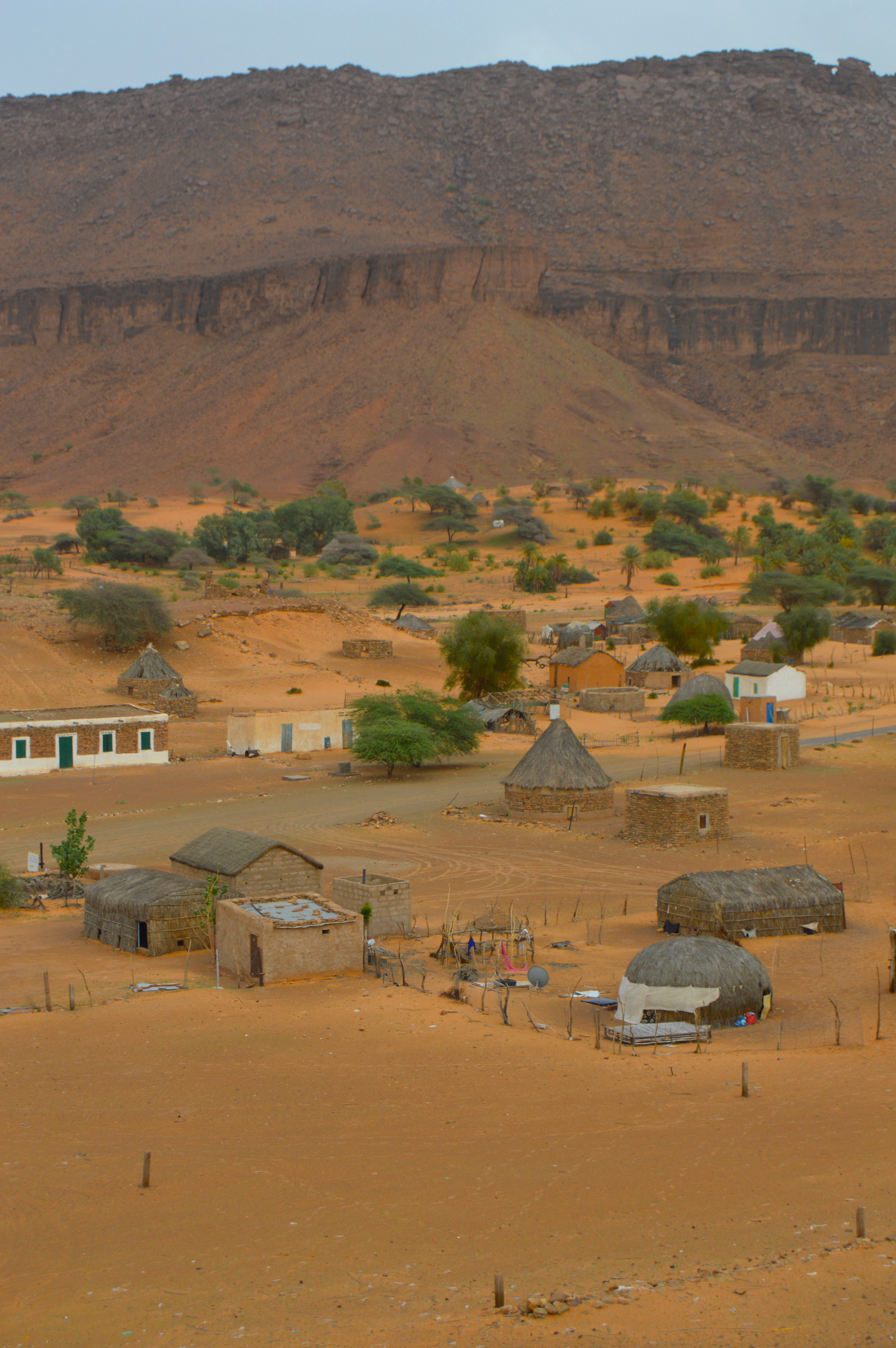Nueva panorámica del Oasis de Terjit, Mauritania