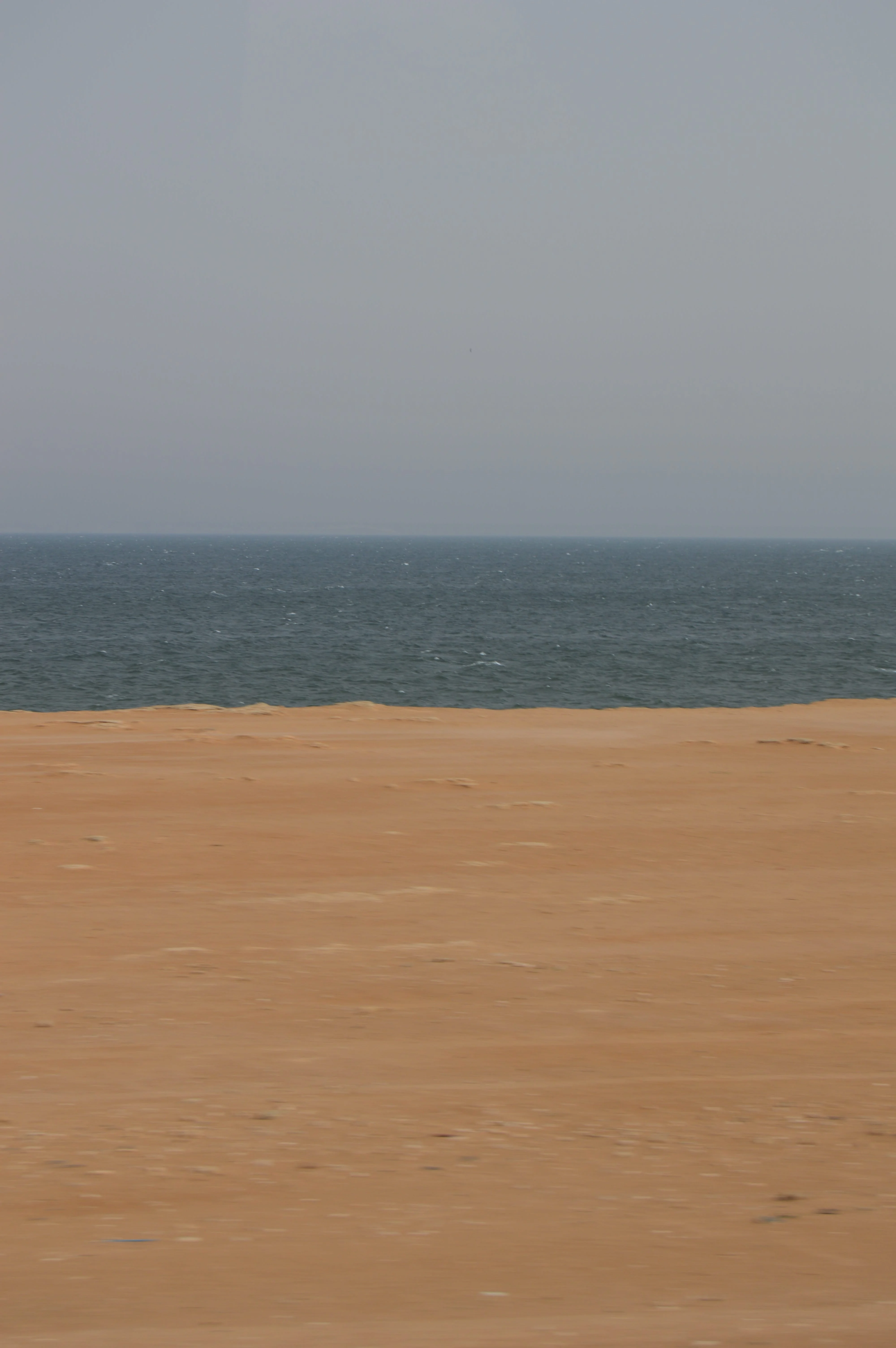 Playa de Dajkla en el Sahara Occidental